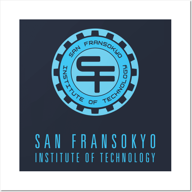 Bay Area Technical Institute - BLUE Wall Art by Heyday Threads